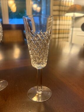 Waterford Crystal Clear Cut Champagne Flute
